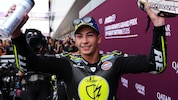 Raul Fernandez hat den Grand Prix in Silverstone gewonnen.