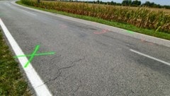 An dieser Stelle der Bleiburger Straße war nach einem Feuerwehrfest ein 20-Jähriger von einem ...
