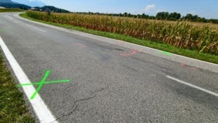 An dieser Stelle der Bleiburger Straße war am 9. August ein 20-Jähriger von einem Auto erfasst ...