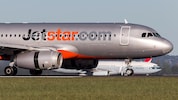 Die Airbus-Piloten der Fluglinie Jetstar mussten eine Vollbremsung durchführen (Symbolbild).