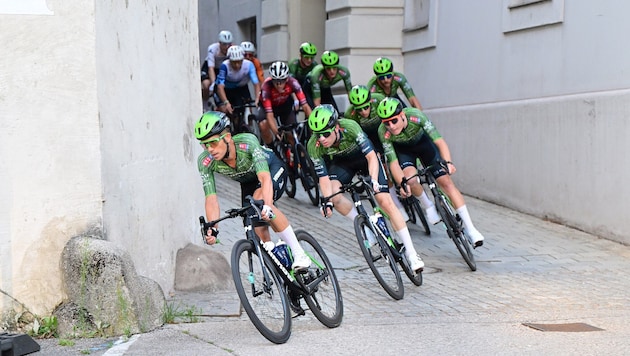 Steyr hosted a spectacular cycling event