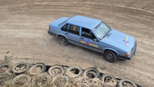 Beim Rallye-Schnuppertag der von Easy Drivers initiierten Aktion „No Roadrunning“ dürfen ...