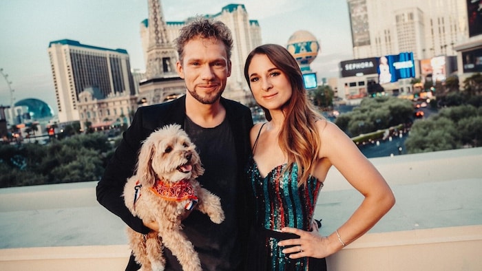 Back in Las Vegas: Thommy Ten und Amélie van Tass.