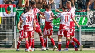 Der GAK will am Samstag auch gegen die Austria jubeln.