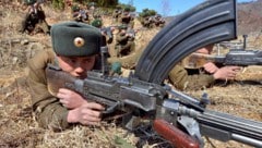Archivbild von einer Übung des nordkoreanischen Militärs 