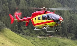 Der Deutsche wurde ins Spital geflogen. (Symbolfoto)