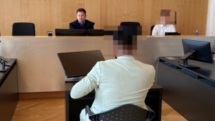 Der Angeklagte gab auch in der Verhandlung eine Kostprobe seines aufbrausenden Wesens.