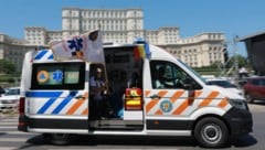 Die Falschnachricht, wonach mit Krankenwagen Kinder geraubt würden, kursiert in Rumänien online ...