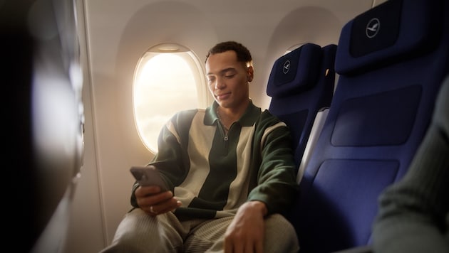 Die Lufthansa gehört weltweit zu den ersten Airlines, die Starlink anbieten.