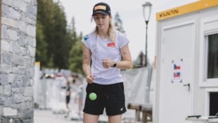 EXPA/ Tadeusz Mieczynski Hannah Wiegele arbeitet an ihrer Weltcup-Form.