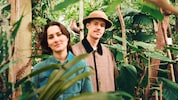 Luiza Monteiro mit ihrem Band-Partner Dustin Braun
