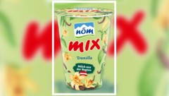 Das Joghurt NÖM Mix Vanille, 180 Gramm, mit dem Mindesthaltbarkeitsdatum 30.08.2026 könnte ...