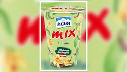 Das Joghurt NÖM Mix Vanille, 180 Gramm, mit dem Mindesthaltbarkeitsdatum 30.08.2026 könnte ...