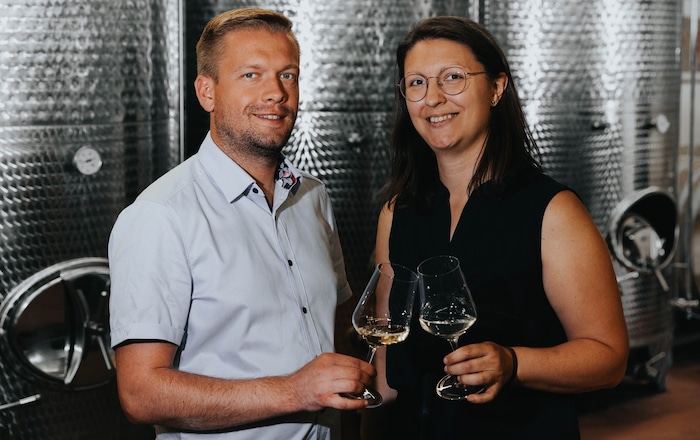 Andreas und Christine Glück betreiben in Podersdorf am See ihr Weingut zur Dankbarkeit.
