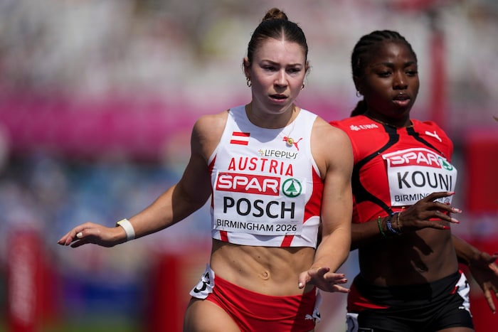 Isabel Posch blieb in 11,48 Sekunden deutlich hinter ihrer persönlichen Bestleistung.