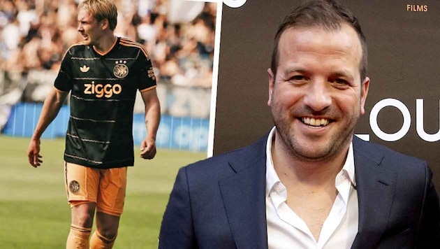 Rafael van der Vaart (li.) will Julian Brandt nicht zu hoch bewerten – auch, wenn der gleich in ...