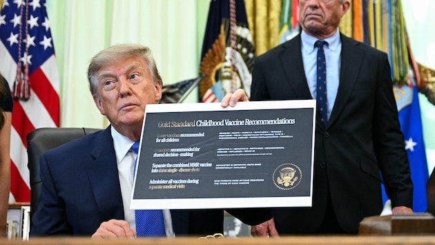 Trump will Impfempfehlungen für Kinder deutlich reduzieren und bisherige Kombi-Impfungen künftig ...