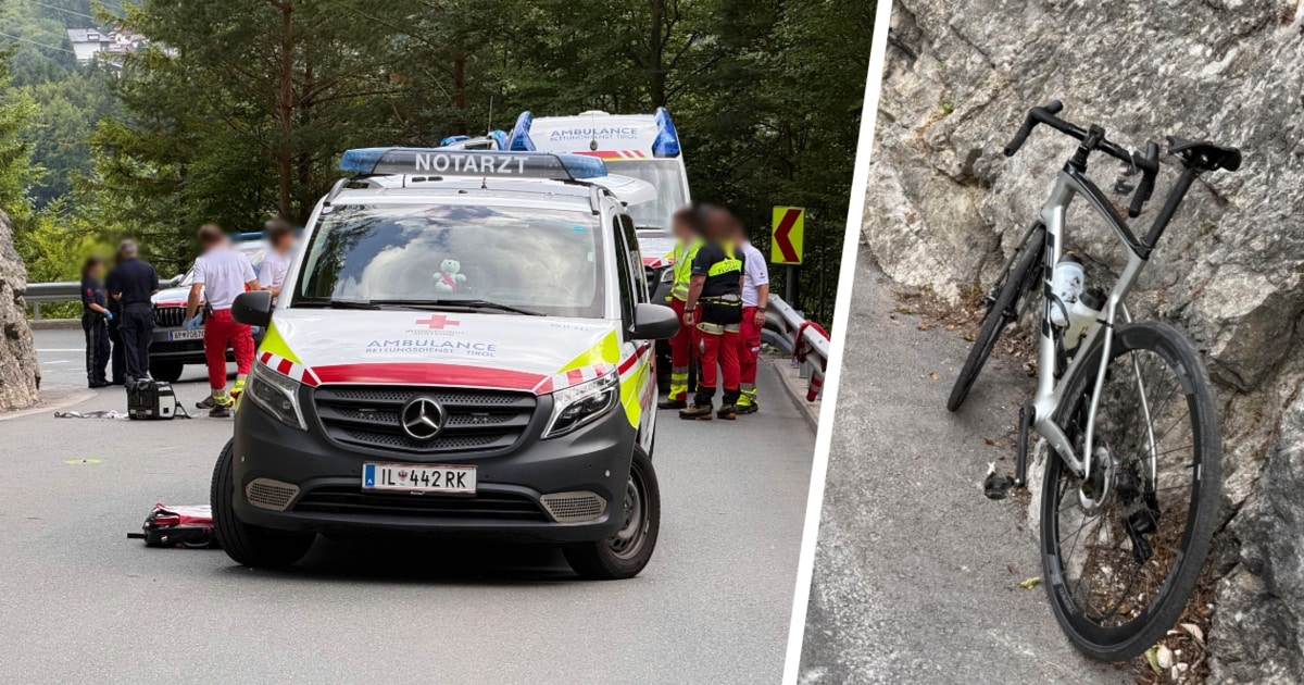Junger Rennradfahrer kracht gegen Felswand – tot!