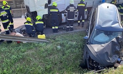 Schweißtreibender Einsatz für die Kräfte der FF Söding und Köppling