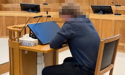Der Angeklagte machte einen mitgenommenen Eindruck.