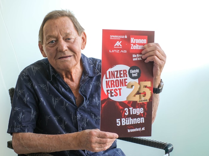 Nach mehr als 50 Jahren steht die Austropop-Legende noch auf der Bühne, am liebsten beim Linzer ...