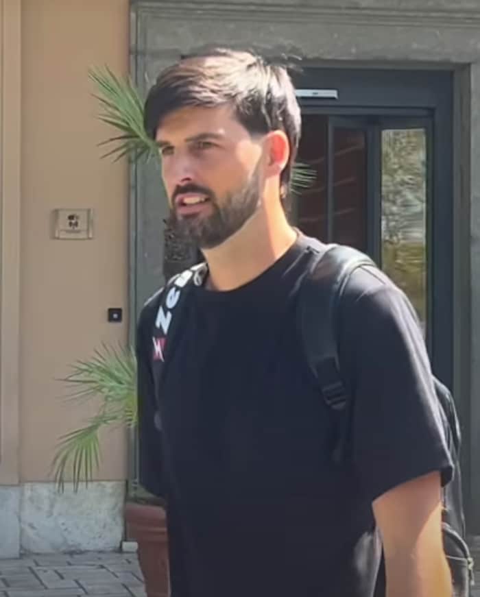 Florian Grillitsch nach dem Medizincheck bei Frosinone.