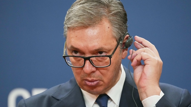 Serbiens Präsident Aleksandar Vučić