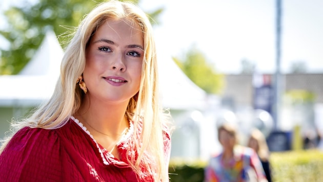 Kronprinzessin Amalia besucht die FEI World Championships in Aachen und sorgte noch vor der ...