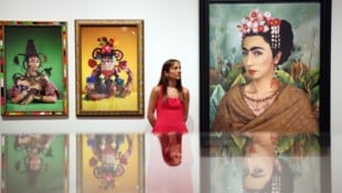 EPA/ANDY RAIN Weltweite Begeisterung für Frida Kahlos Werke