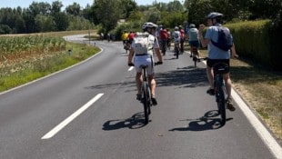Die sportliche „Orgel-Rad-Tour“ führte zu drei Kirchen, grenzüberschreitend zwischen Ober- und ...