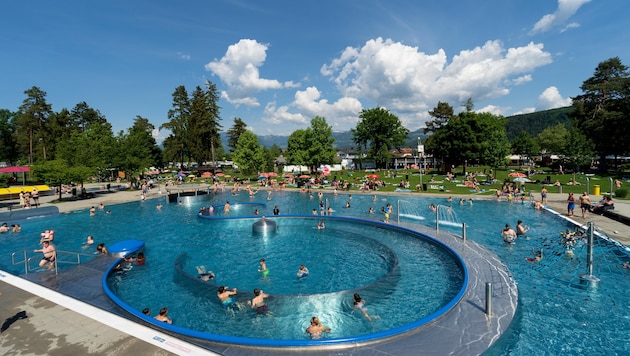 Das Waldbad in Feldkirch.