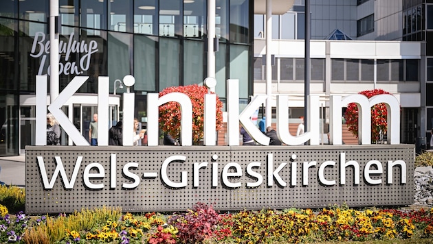 Der Arbeiter kam ins Klinikum Wels-Grieskirchen