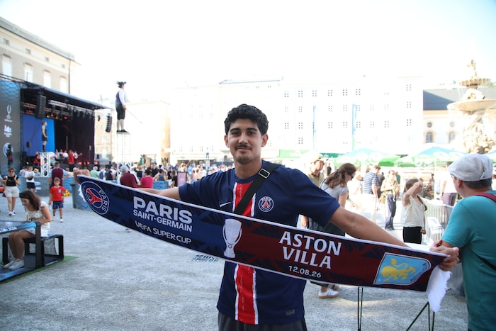 Vincent Luftensteiner ist großer Paris-Fan. Er hat noch kein Final-Ticket. „Ich werde es ...