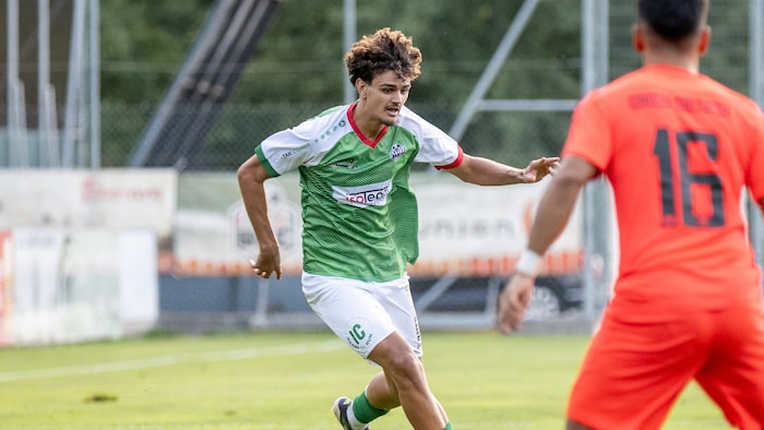 Der UFC Hallein (grün) holte gegen Dietach einen Punkt.