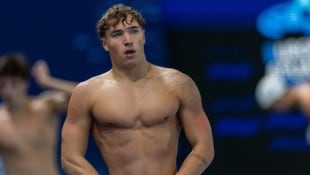 Lukas Edl wurde über 100 Meter Kraul nur 46.