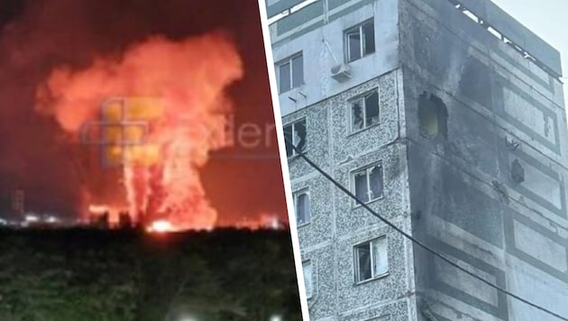 Diese Bilder erreichen uns derzeit aus Russland.