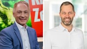 Clemens Schwaiger (rechts) übernimmt die Agenden von Gerhard Valeskini.