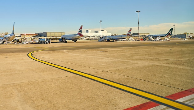 Verletzt wurde bei dem Crash am Flughafen Mailand-Linate niemand.