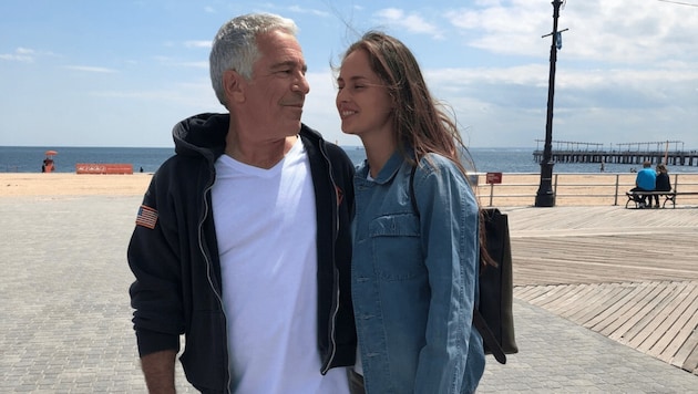 Epstein und seine junge Freundin führten ein Luxusleben zwischen New York und Karibik.
