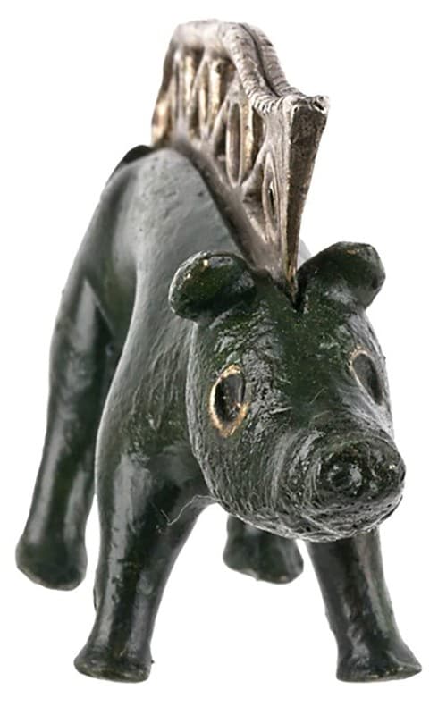 Die Statuette eines Ebers von Gracarca, entstanden um 100 vor Christus.