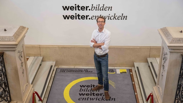 Stepahn Witzel stammt aus Mainz. Er kam per Erasmusstudium nach Graz – und blieb. „Es ist quasi ...
