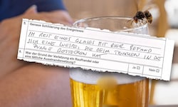 Den Fragebogen musste das Opfer natürlich ausfüllen und abschicken.