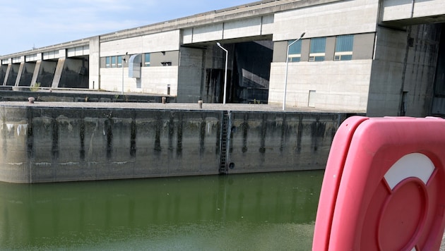 Donaukraftwerk in Altenwörth (Niederösterreich)