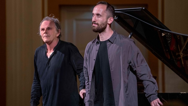 Umjubelter Klavierabend: Hinterhäuser und Levit spielten Messiaen.