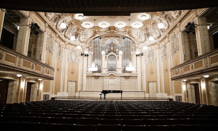 Die passende Bühne: Der Große Saal der Stiftung Mozarteum