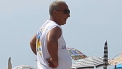 Der beliebte Strandverkäufer Giovanni Pacileo ist gestorben.