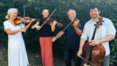 Resonanz-Streichquartett (Von links): Astrid Resch- Sonnberger Anna V. Lebeda, Johannes ...