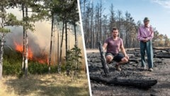 Der Waldbrand im Föhrenwald wütete vergangene Woche bei St. Egyden im Bezirk Neunkirchen. ...