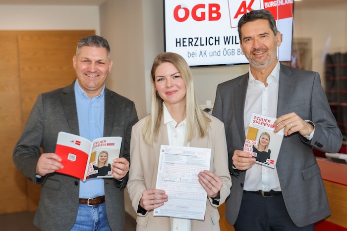 rfolgreiches Beratungsangebot: Andreas Rotpuller (links), Alica Beiglböck und Rainer Porics mit ...