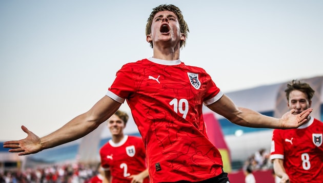 Bei der U17-WM im Vorjahr geigte Moser groß auf – aktuell bremst ihn eine Verletzung aus.